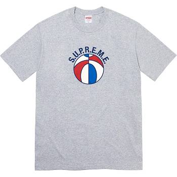 Camiseta Supreme League Tee Gris | AR356YU